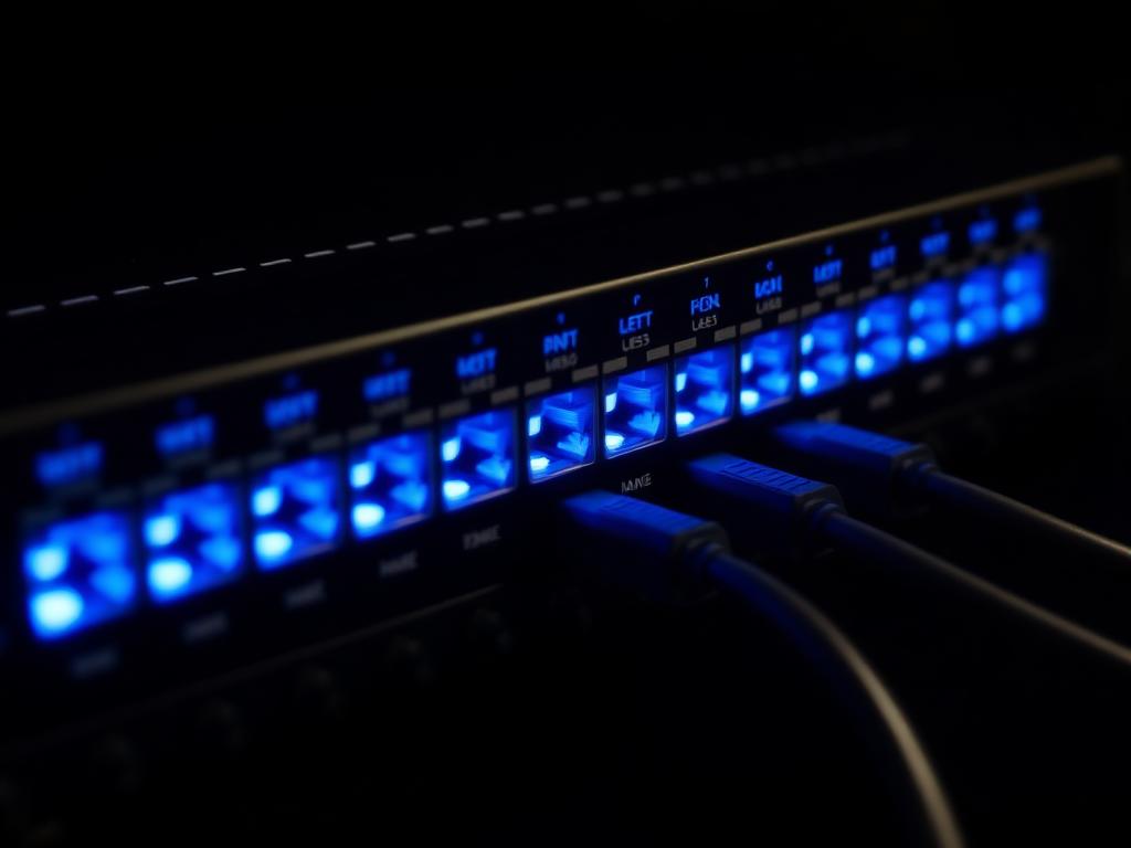 Konfigurace síťového switche